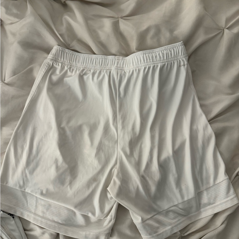 Adidas Classic White Sports Shorts - Picture 3 of 3